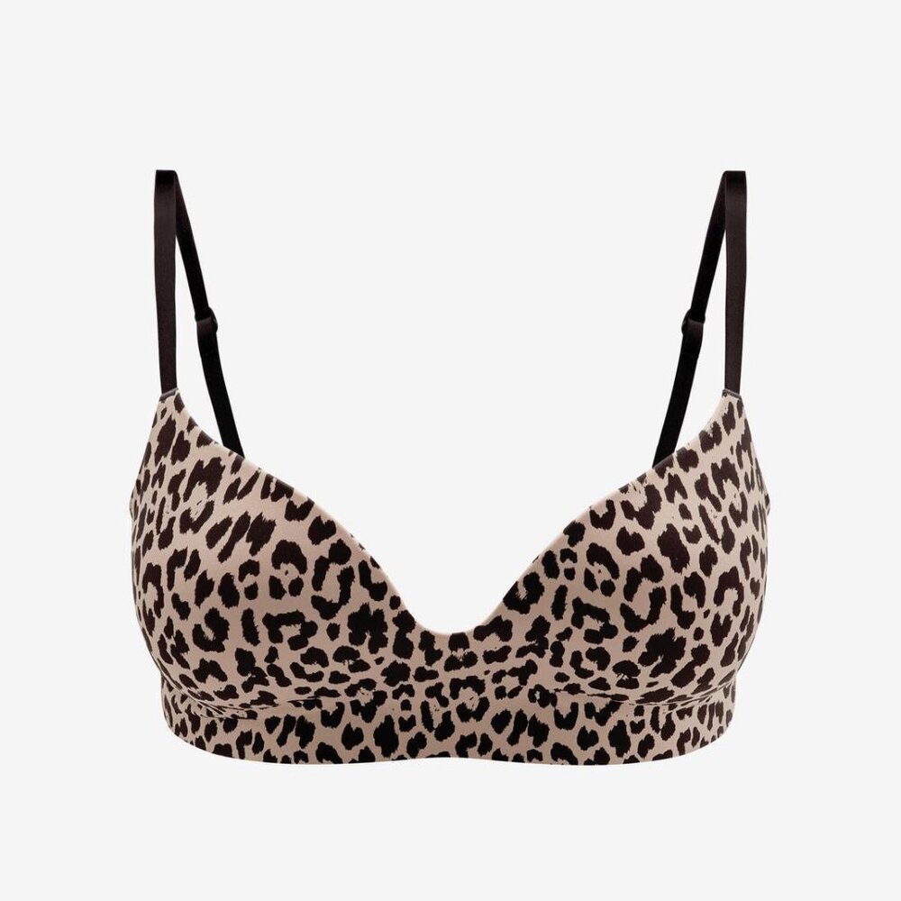 ThirdLove Zero Edge™ Wireless Push-Up Bra Size 36Bleopard / 36B